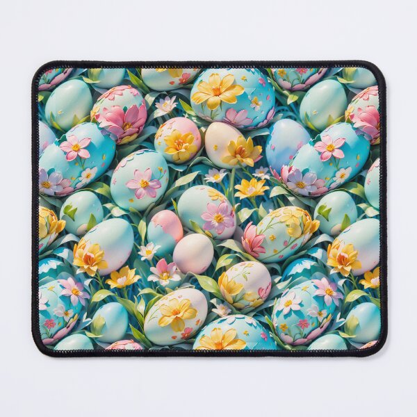 Item preview, Easter Eggs and Floral Seamless Pattern designed and sold by PaxtonProjects.