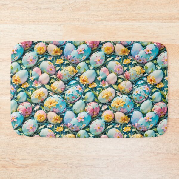 Item preview, Easter Eggs and Floral Seamless Pattern  designed and sold by PaxtonProjects.
