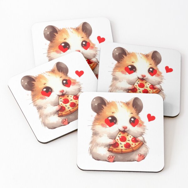Item preview, Hamsters. Love. Pizza. designed and sold by RubyOwl.