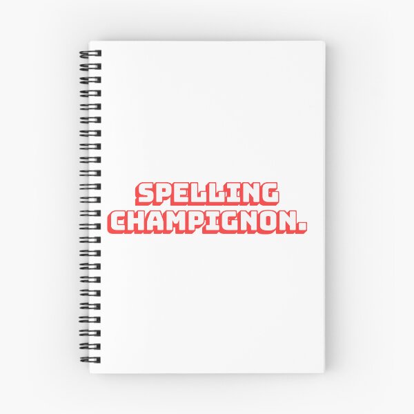 Item preview, Spelling Champignon. designed and sold by QuoteQuest.