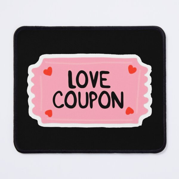 Item preview, Love coupon designed and sold by Nyemathaartist.