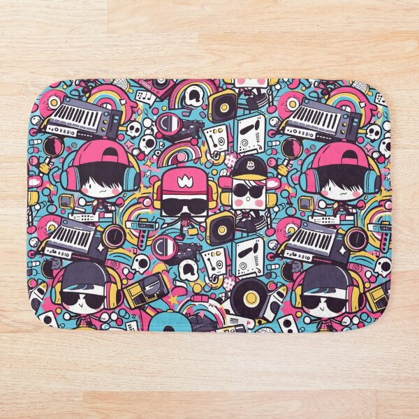 Item preview, Beats and Treats: Kawaii DJs & Chibi Grooves designed and sold by matdiazl.