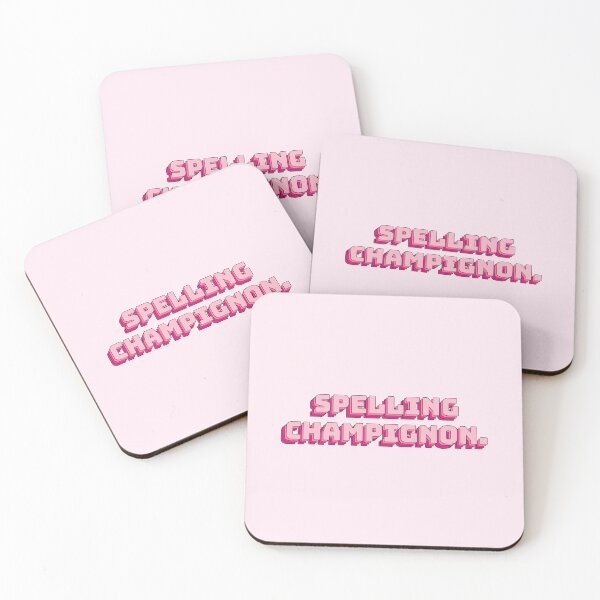Item preview, Spelling Champignon. designed and sold by QuoteQuest.