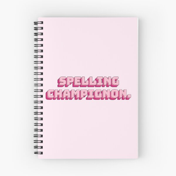 Item preview, Spelling Champignon. designed and sold by QuoteQuest.