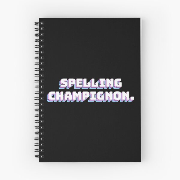 Item preview, Spelling Champignon. designed and sold by QuoteQuest.