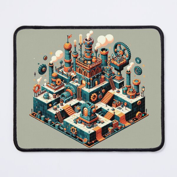 Item preview, Isometric Mech Dungeon designed and sold by tatturflagg.