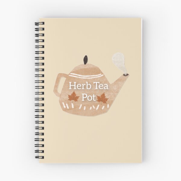 Item preview, Brown Herb Tea Pot designed and sold by CMWorkshop.