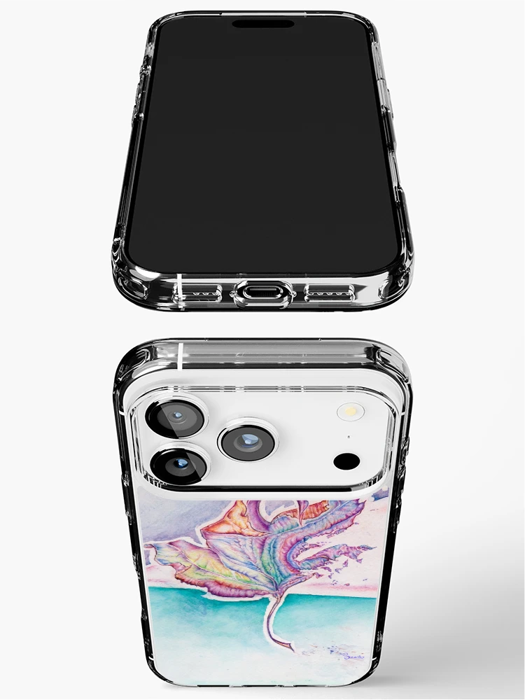 Thumbnail 3 of 5, iPhone Case, Exploding Colorful Leaf designed and sold by Brooke Searle.