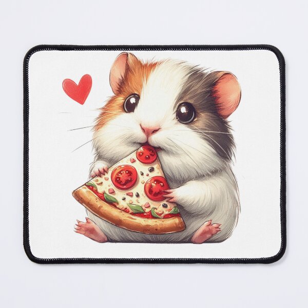 Item preview, Guinea Pigs. Love. Pizza designed and sold by RubyOwl.