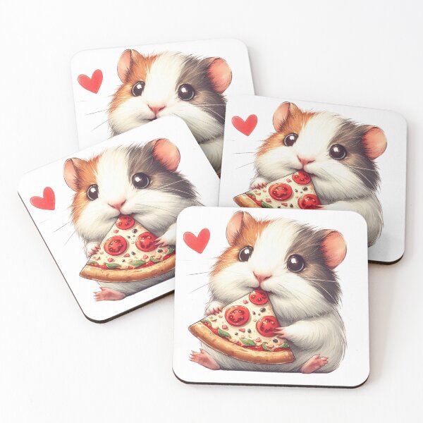 Item preview, Guinea Pigs. Love. Pizza designed and sold by RubyOwl.
