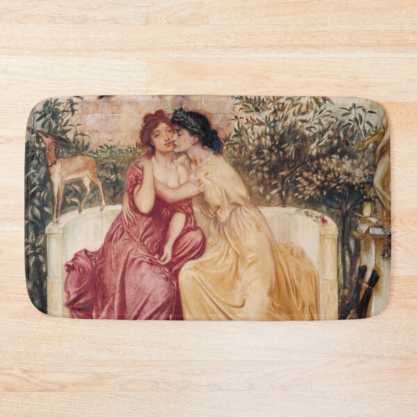 Item preview, Sappho and Erinna in a Garden at Mytilene -Simeon Solomon designed and sold by forgottenbeauty.