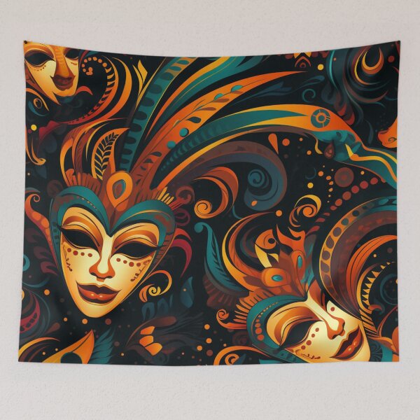 Artikelvorschau, Vector carnaval pattern digital art entworfen und verkauft von JOTAMIKE.