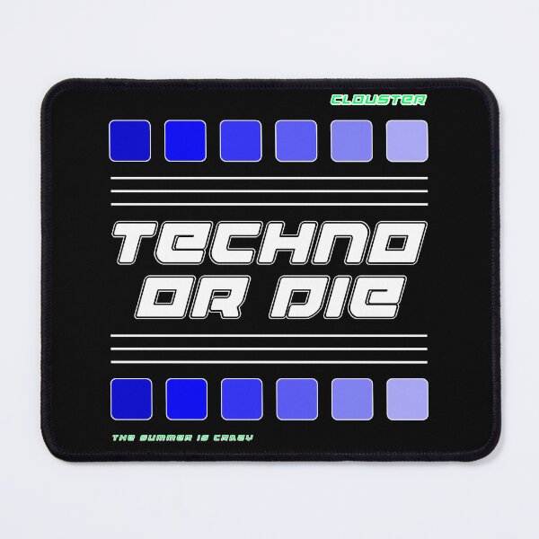 Item preview, CLOUSTER techno or die block 2 designed and sold by clouster-studio.