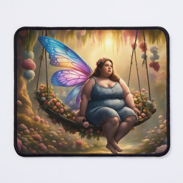 Item preview, Satine the swinging fat fairy designed and sold by Joanne Walsh.