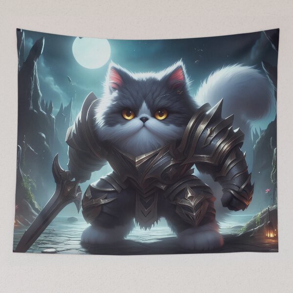 Item preview, Noble Warrior Cat designed and sold by ImagineImages.