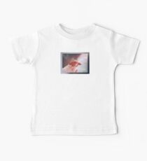 Red Butterfly in Hand Baby Tee