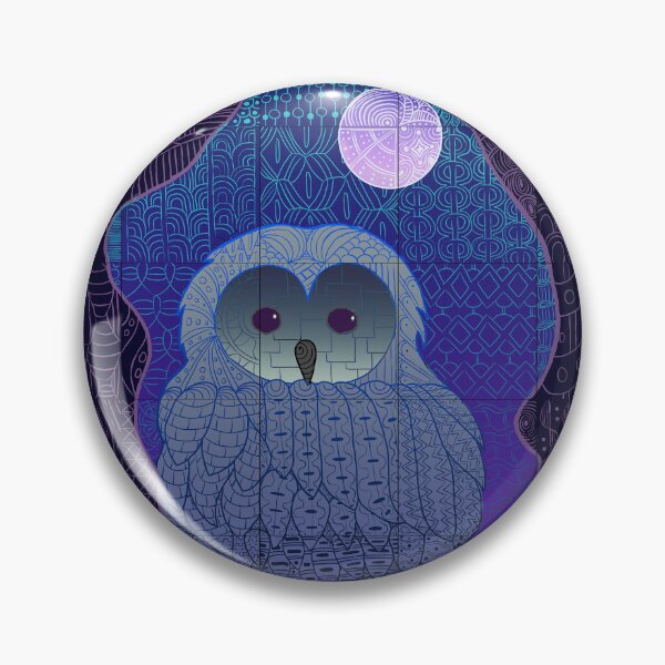 Aperçu de l'œuvre Oiseau de nuit | Patchwork créée et vendue par Ecliptic.