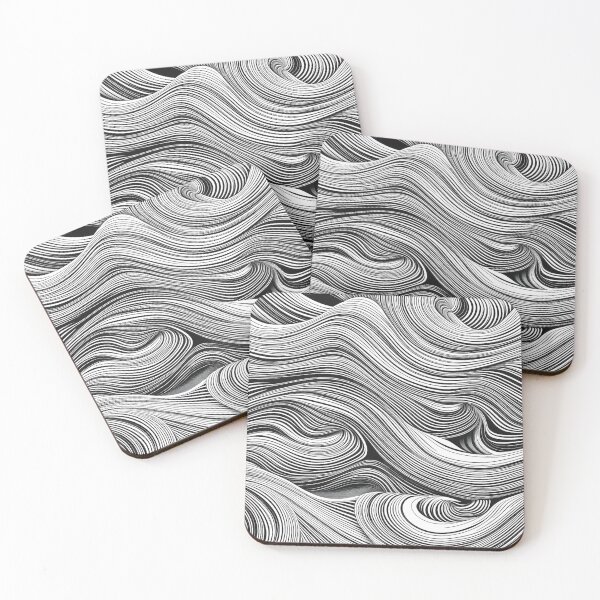 Item preview, Metal Lines Swirl and Curl designed and sold by HippieFarms11.