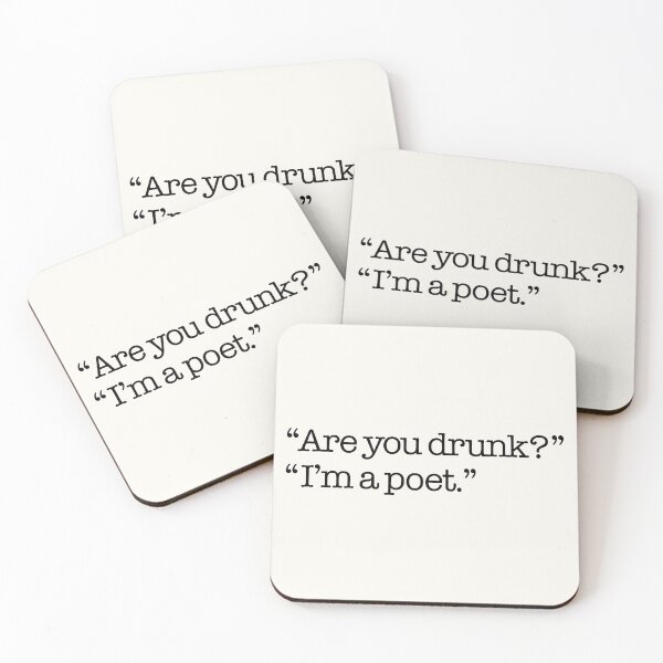 Item preview, Are you drunk? I'm a poet. designed and sold by Deep Space Goods.