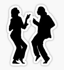Pulp Fiction Dancing Sticker