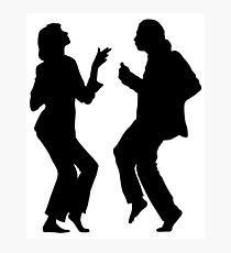 Pulp Fiction Dancing Photographic Print