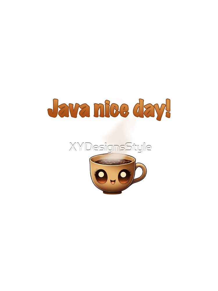 Thumbnail 4 of 4, iPhone Case, Java nice day! designed and sold by XYDesignsStyle.
