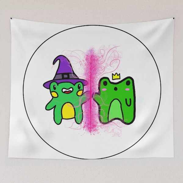 Item preview, Froggy Portal Pals designed and sold by MySistersArt.