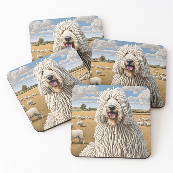 Item preview, Perro Komondor designed and sold by ArtShare.