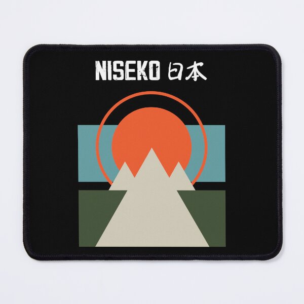 Item preview, Niseko Geometric Serenity: Sun, Mountains, Earth Design - reverse designed and sold by rillak.