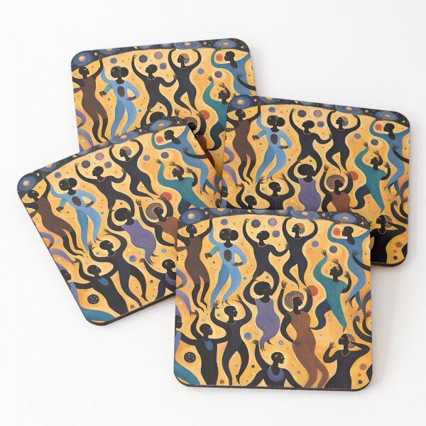 Item preview, Ethereal beings dance amidst cosmic chaos, Abstract Art, Digital Art designed and sold by kelvinmonye.