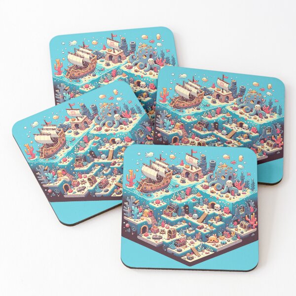 Item preview, Isometric Pirate Dungeon designed and sold by tatturflagg.