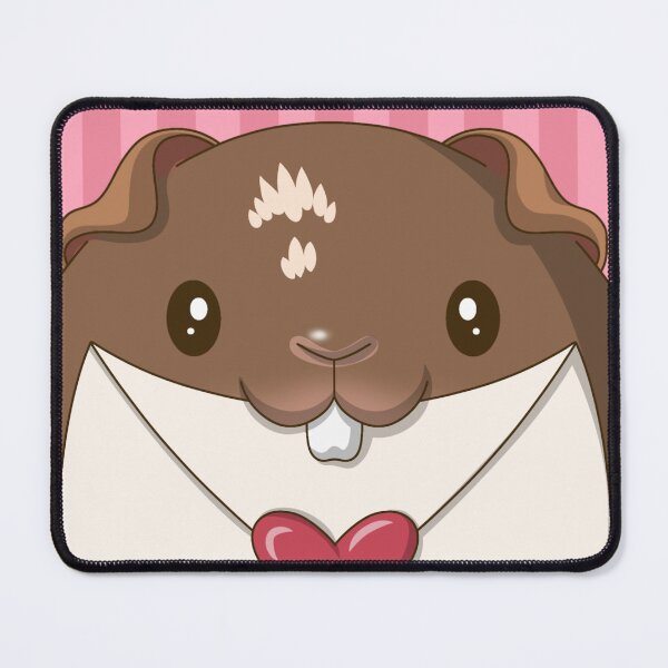 Item preview, Hershey the Guinea Pig with Valentine's Day Envelope  designed and sold by Kyna Arts.