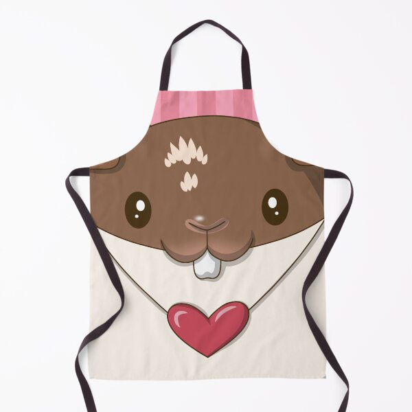 Item preview, Hershey the Guinea Pig with Valentine's Day Envelope  designed and sold by Kyna Arts.