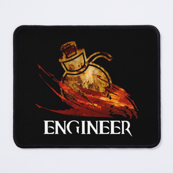 Item preview, GW2 Engineer profession Fantasy medieval Wars MMORPG designed and sold by Japatonic Shop.