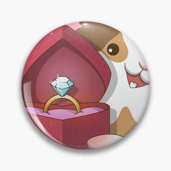 Item preview, HonkE the Guinea Pig with Ring designed and sold by Kyna Arts.