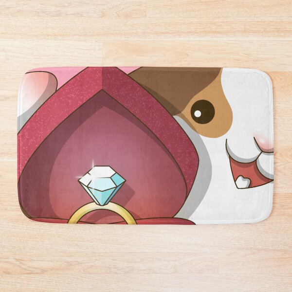 Item preview, HonkE the Guinea Pig with Ring designed and sold by Kyna Arts.