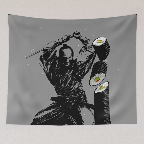 Item preview, Sushi Slasher designed and sold by angrymonk.