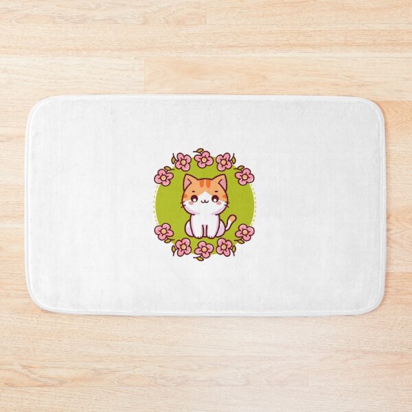 Item preview, Fancy cute white yellow cat designed and sold by atika-atk.