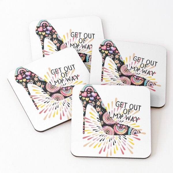 Item preview, Assertive Chic Get Out of My Way Heel Burst designed and sold by Simplystik.