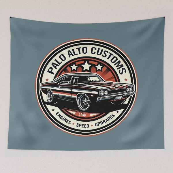 Item preview, Palo Alto Customs designed and sold by LoudSpider.