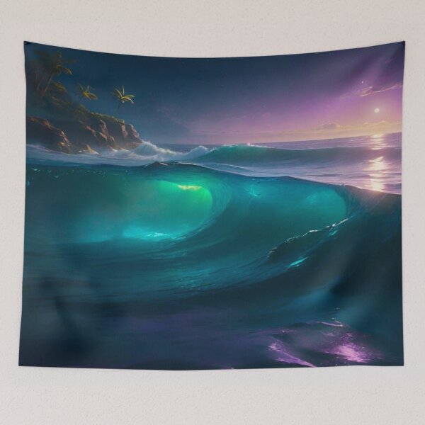 Item preview, The Impossible Wave designed and sold by Ethereal-Canvas.