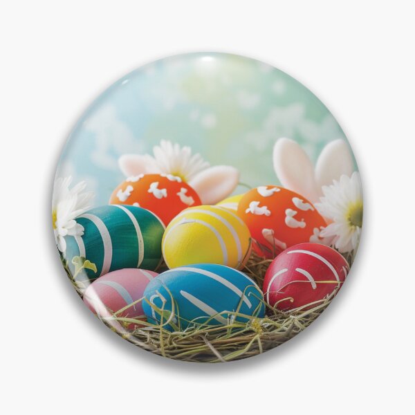 Item preview, Happy Easter Day With Eggs designed and sold by TorpStore.