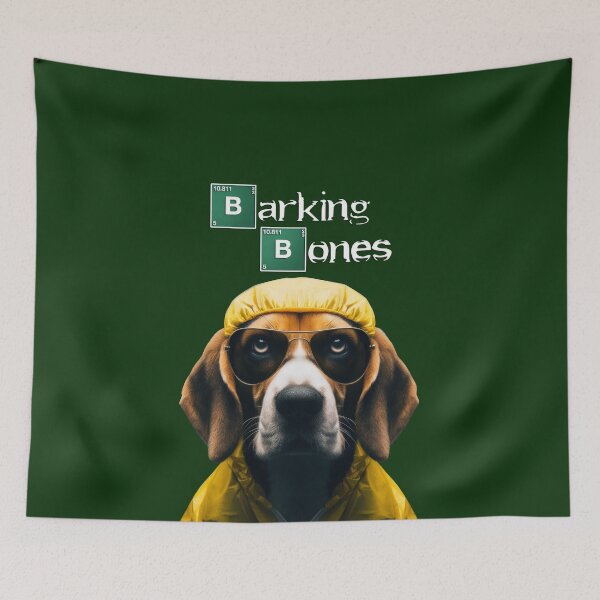 Item preview, Breaking bad cool beagle dog artwork designed and sold by Tio-Tecun.