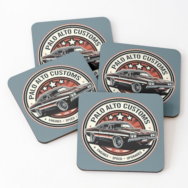 Item preview, Palo Alto Customs designed and sold by LoudSpider.