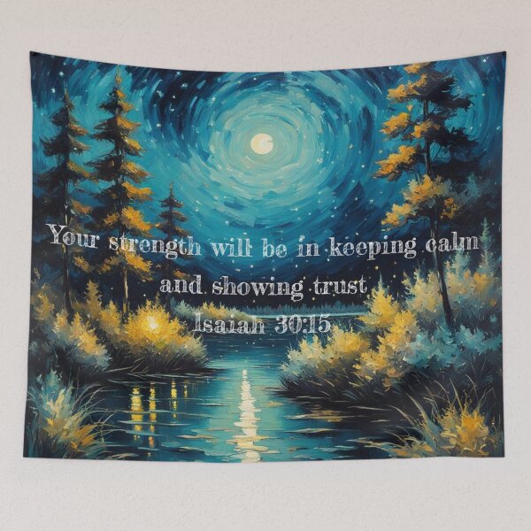Item preview, Your strength will be in keeping calm and showing trust designed and sold by Gabriela McDaniel.