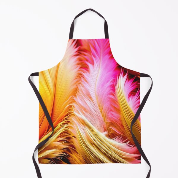 Item preview, Pink and Yellow Soft Curly Feathers designed and sold by HippieFarms11.