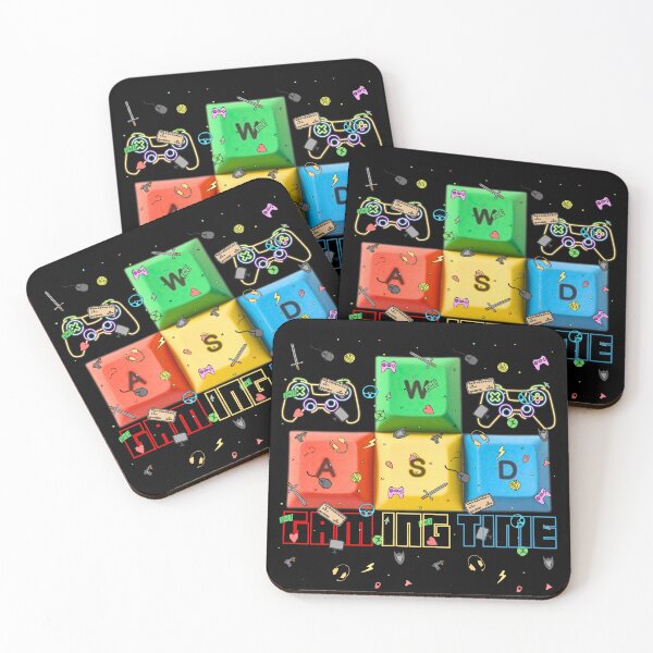 Item preview, wasd, Keyboard gaming time designed and sold by swiftbinaries.