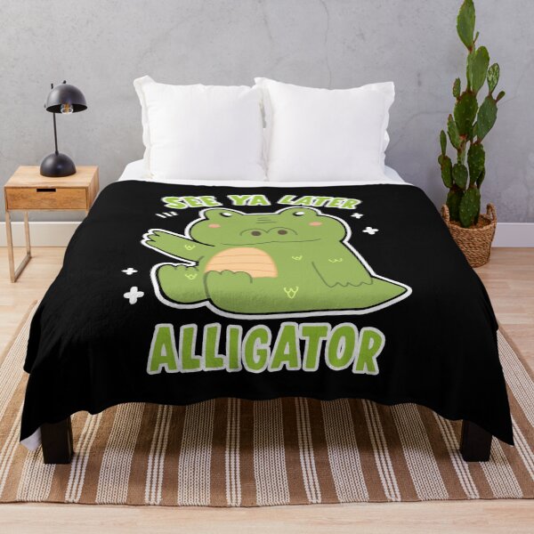 Item preview, See you later alligator funny alligator animal  designed and sold by Kawabijutsu21.