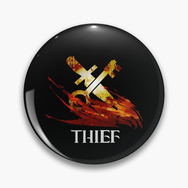 Item preview, GW2 Thief profession Fantasy medieval Wars MMORPG designed and sold by Japatonic Shop.