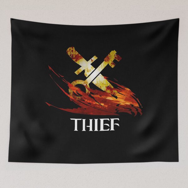 Item preview, GW2 Thief profession Fantasy medieval Wars MMORPG designed and sold by Japatonic Shop.